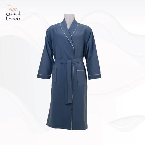 الروب المطوّر (مايكروفايبر) - كحلي - 2XL/3XL