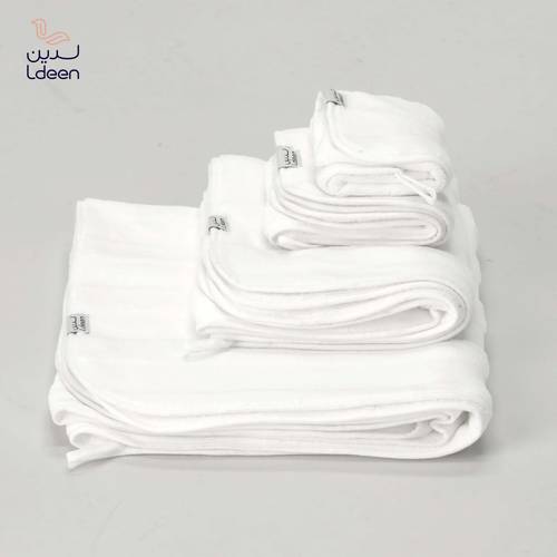 منشفة سوفت (أبيض) - 30×30 سم