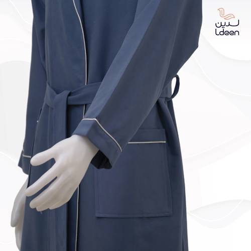 الروب المطوّر (مايكروفايبر) - كحلي - 2XL/3XL
