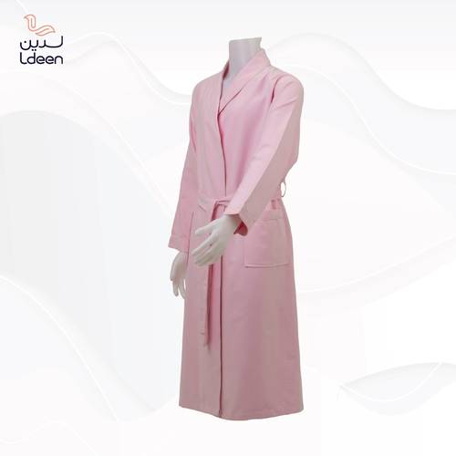 الروب المطوّر (مايكروفايبر) - وردي - 2XL/3XL