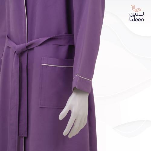الروب المطوّر (مايكروفايبر) - بنفسجي - 2XL/3XL