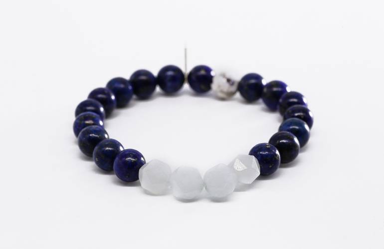 BLUE TIGER QUARTZ BRACELET 