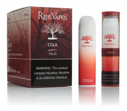 سحبة جاهزة ريب فيب كولا بارد 3000 موشة فيب الاحلام ‎ RIPE VAPES PALM COLA FREEZ 3000 PUFF  