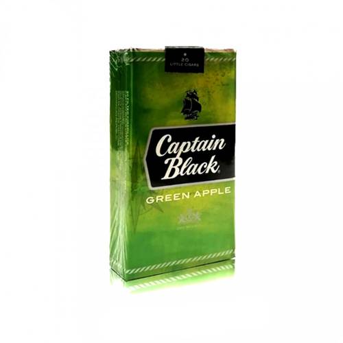 كابتن بلاك تفاح اخضر (20 سيجار) Captain Black green apple
