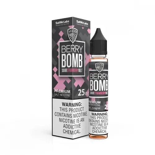 نكهة فيقود بومب بيري فراولة سولت نيكوتين - VGOD Berry Bomb - Salt Nicotine