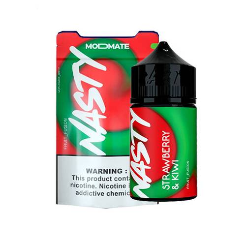  نكهة فيب ناستي كيوي فراولة 60ملي Strawberry Kiwi Nasty 60ml 3mg 
