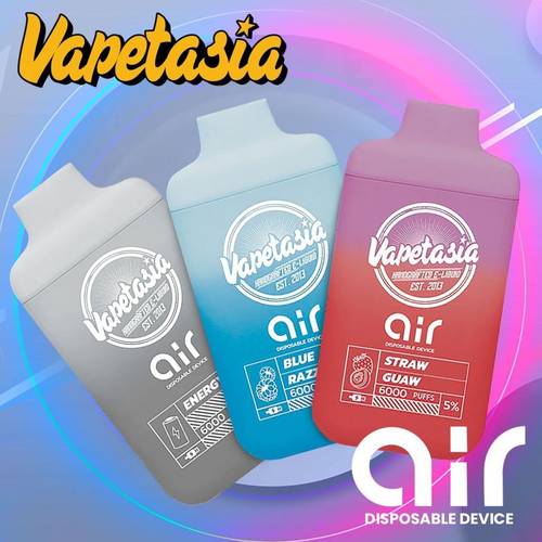  VAPETASIA DISPOSABLE AIR 6000PUFF