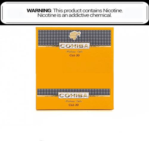كوهيبا كلوب COHIBA -Club يحتوي كل باكت على 20 سيجار
