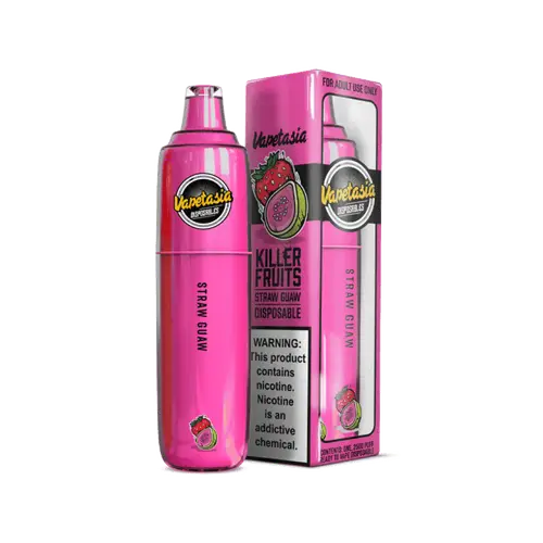 VAPETASIA KILLER FRUITS - STRAW GUAW DISPOSABLE  