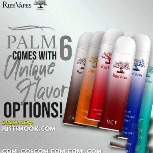 سحبة في سي تي 3000 سحبة 20 نيكوتين Ripe Vapes Palm VCT 3000
