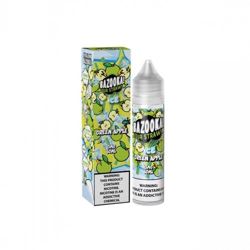  نكهة بازوكا تفاح أخضر ايس 60 ملي - BAZOOKA GREEN APPLE Ice - 60ML 