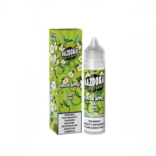  نكهة بازوكا تفاح أخضر 60 ملي - BAZOOKA GREEN APPLE - 60ML 