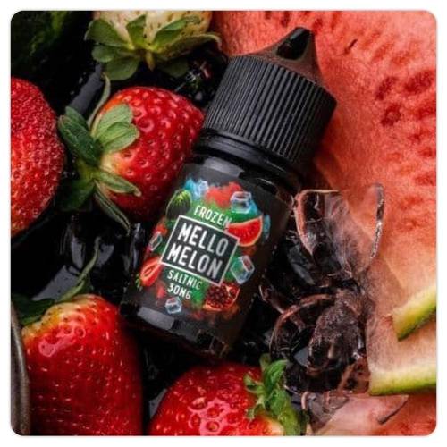 نكهة ميلو ميلون بطيخ رمان فراولة ايس سولت من سام فيب MELLO MELON Ice