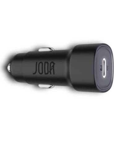 شاحن سيارة سوبر ميني 20 واط PD أسود من JODA