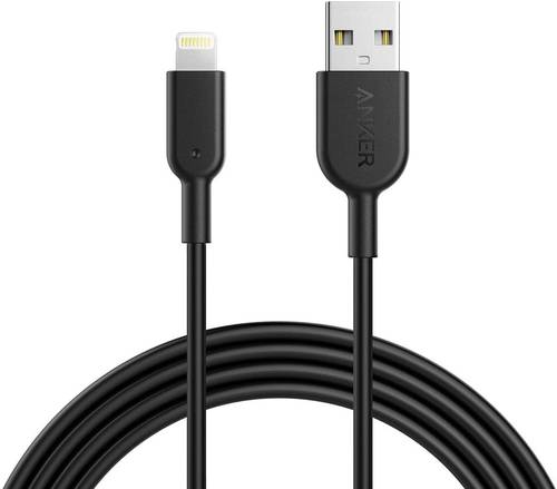 كيبل ايفون USB لايتنينج من انكر جلد 90سم 