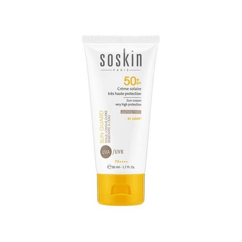 كريم شمس عالي الحماية SPF50+ ملوَّن 01