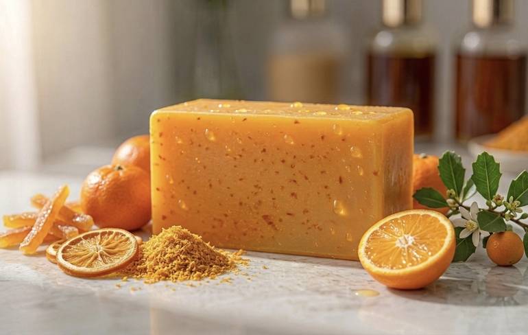 صابونة البرتقال (طبيعية)