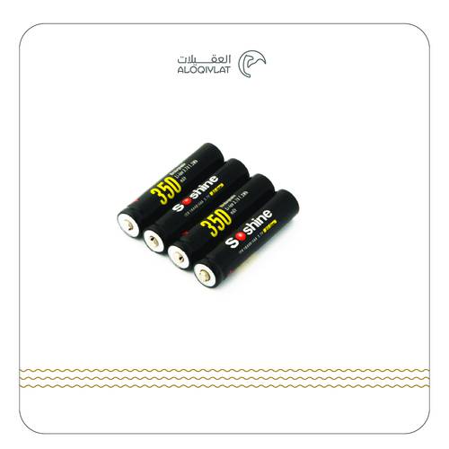 4× بطاريات ليثيوم 350 mAh قابل لإعادة الشحن AAA