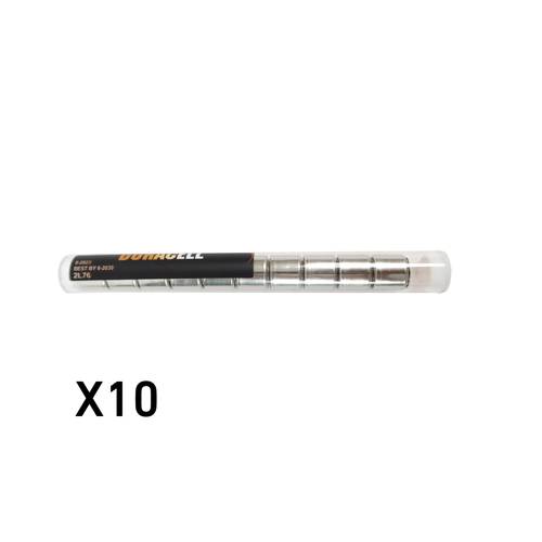 حزمة ×10 بطاريات ريش تتبع الطيور دوراسيل