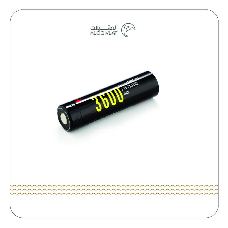 بطارية ليثيوم 3600 mAh قابل لإعادة الشحن بمنفذ USB مباشر 18650