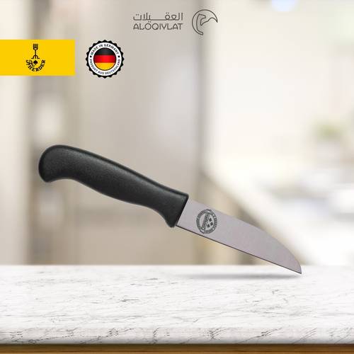 سكين تقشير صغيرة من أم شوكة مقبض بلاستيك