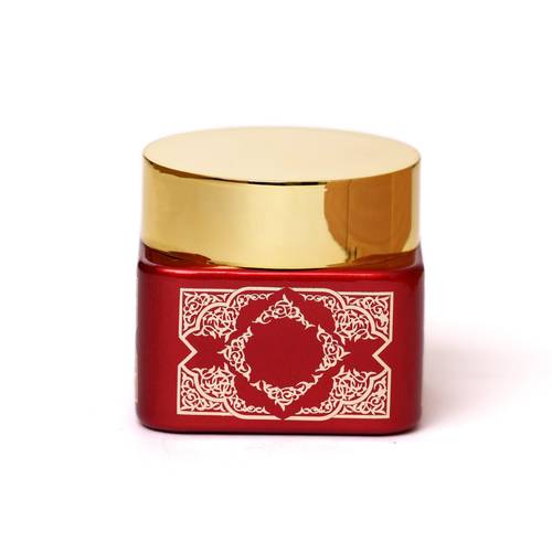 عبوة بخور زجاجية 130ML - أحمر
