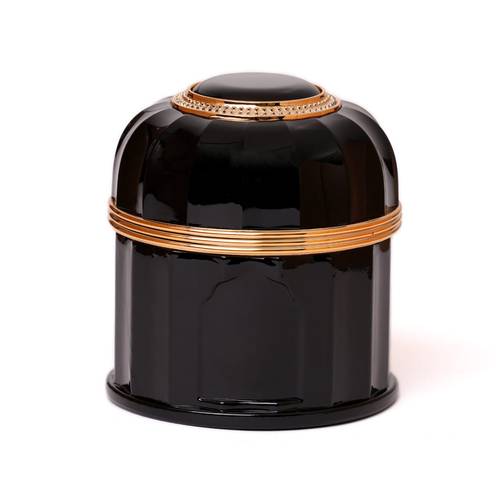 عبوة بخور زجاجية 150ML - أسود