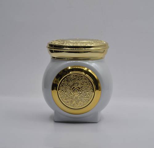 عبوة بخور زجاجية 250ML - أبيض