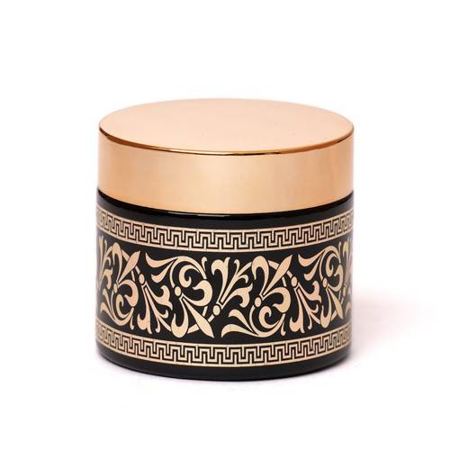 عبوة بخور زجاجية 50ML - أسود