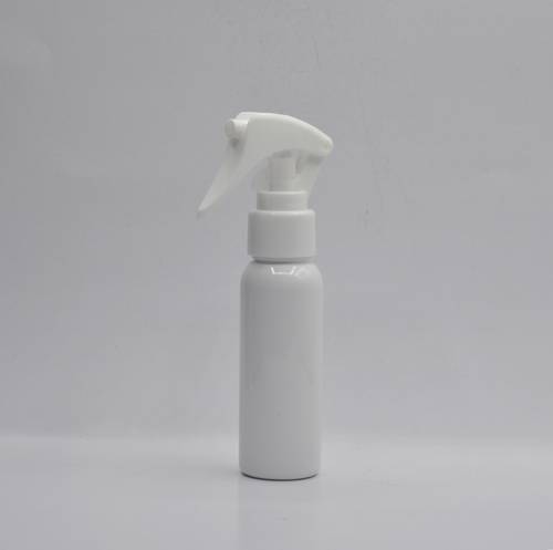 60مل أبيض مع بخاخ قوس أبيض عبوة بلاستك