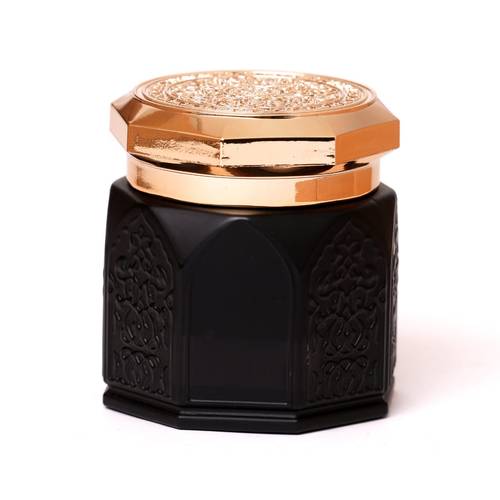 عبوة بخور زجاجية 180ML - أسود