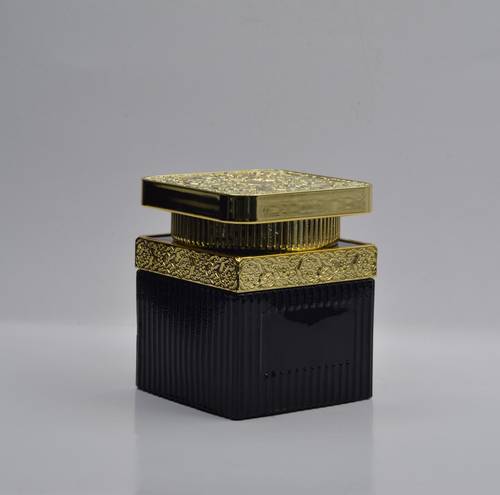 عبوة بخور زجاجية 100ML - أسود