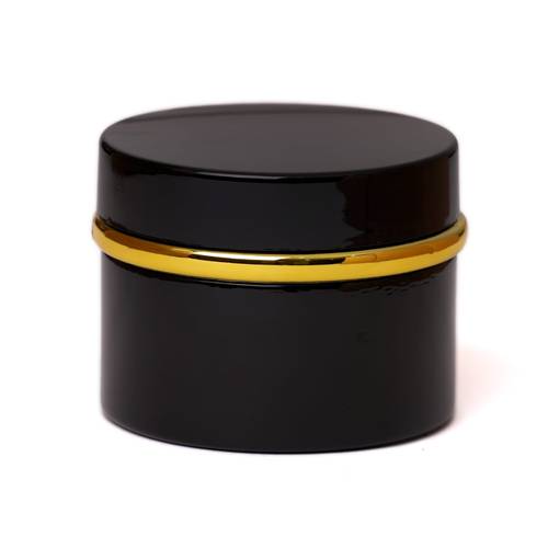 عبوة بخور زجاجية 200ML - أسود لماع 