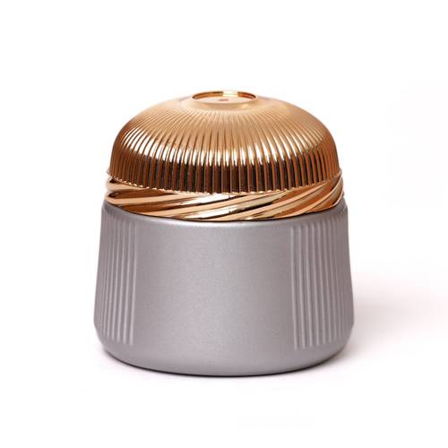 عبوة بخور زجاجية 160ML - فضي