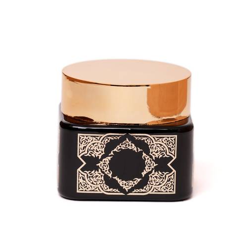 عبوة بخور زجاجية 130ML - أسود