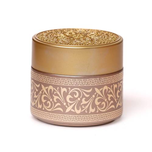 عبوة بخور زجاجية 120ML - ذهبي