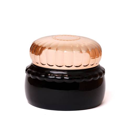 عبوة بخور زجاجية 130ML - أسود