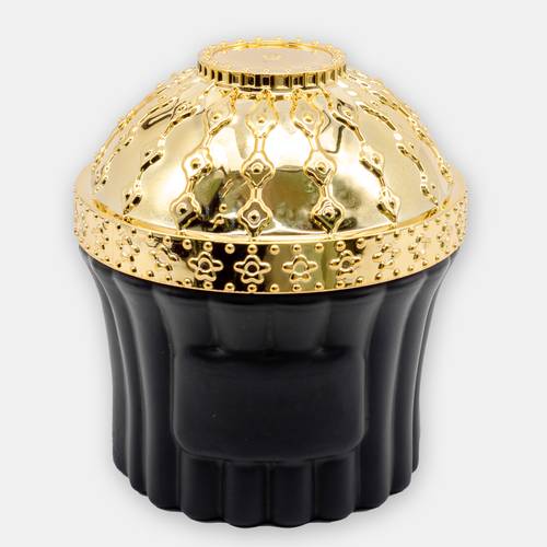 عبوة بخور زجاجية 160ML - أسود