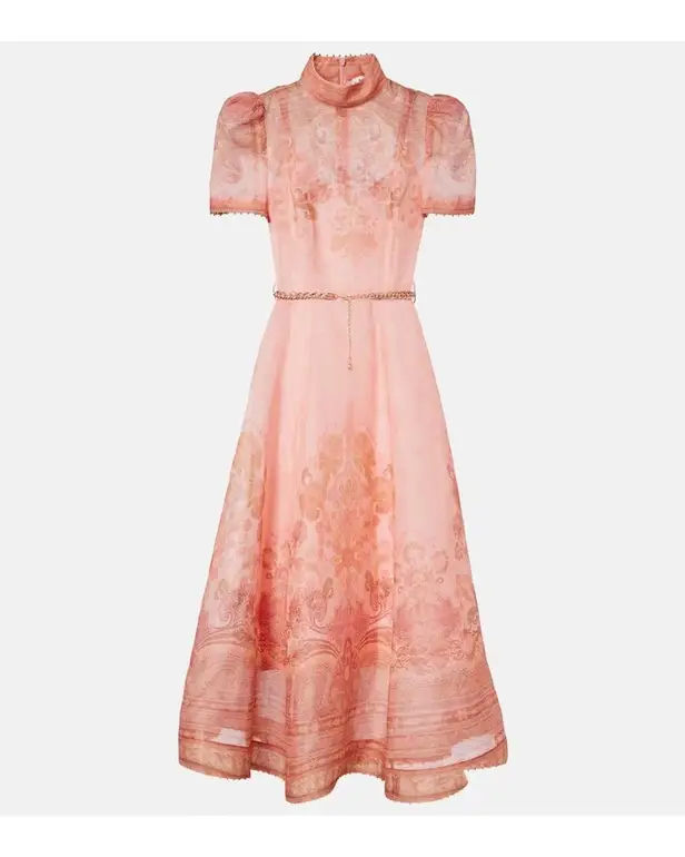 Pink midi dress by زيمرمان