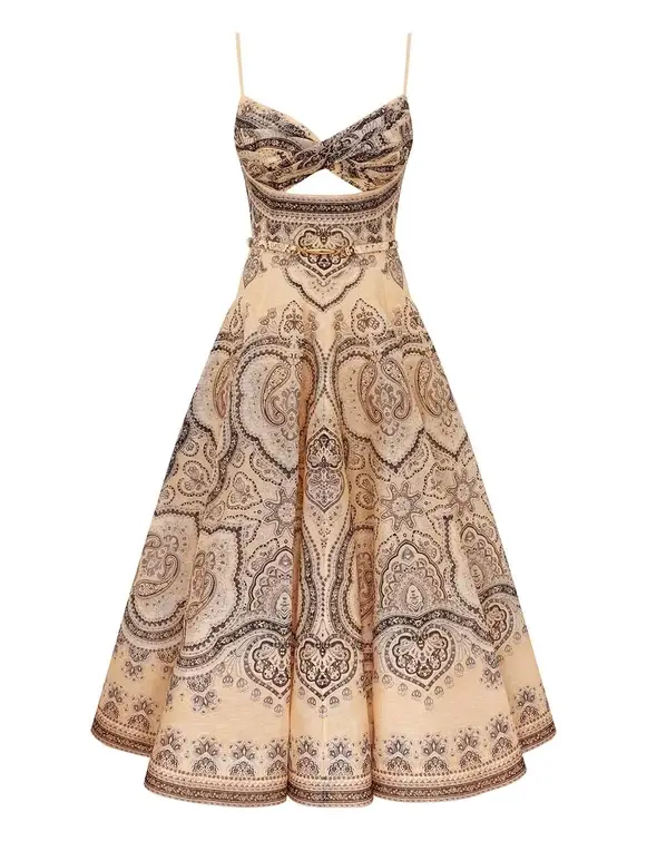 Luna midi dress by Zimmermann