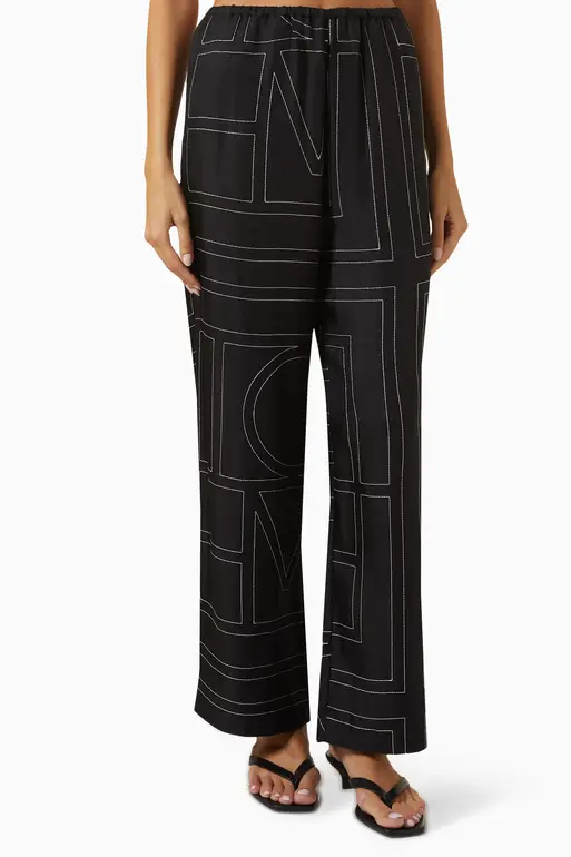 Toteme pants in silk