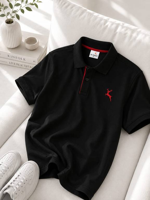 Polo T shirt - Black