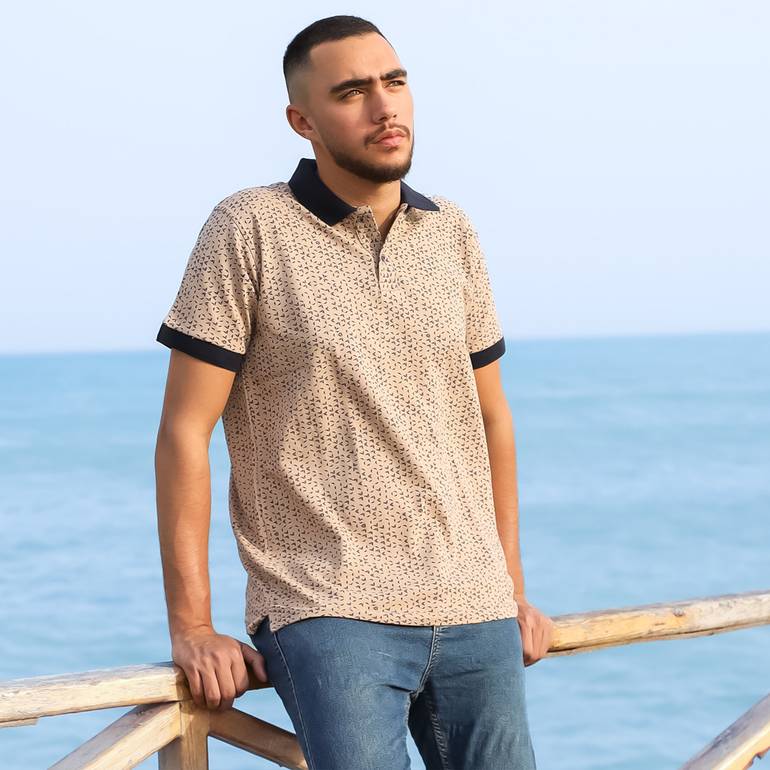 POLO TSHIRT - BEIGE