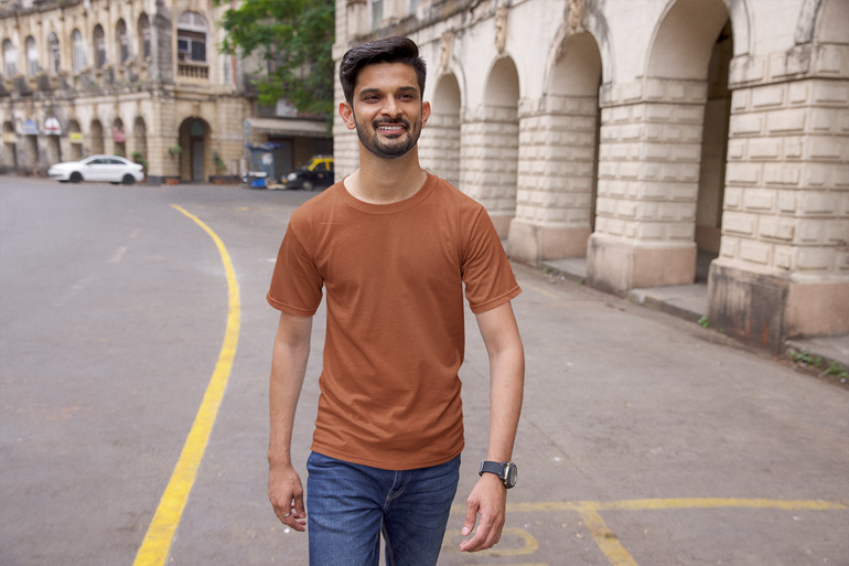 T shirt -Brown