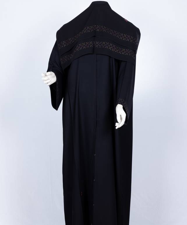 عباية مع طرحة موديل رقم   3656 (1)