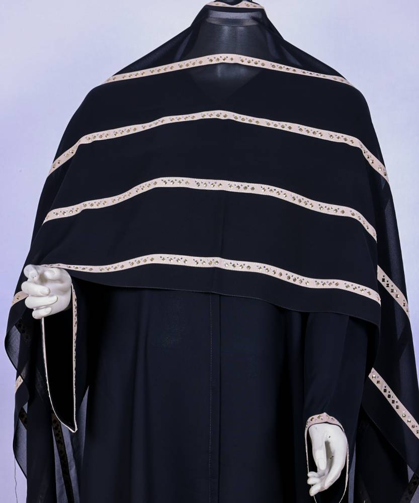 عباية مع طرحة موديل رقم   3569 (1)