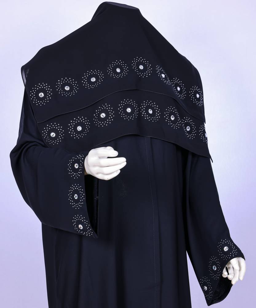 عباية مع طرحه موديل رقم   3589 (1)