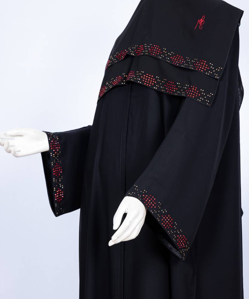 عباية مع طرحه موديل رقم  3634 (1)