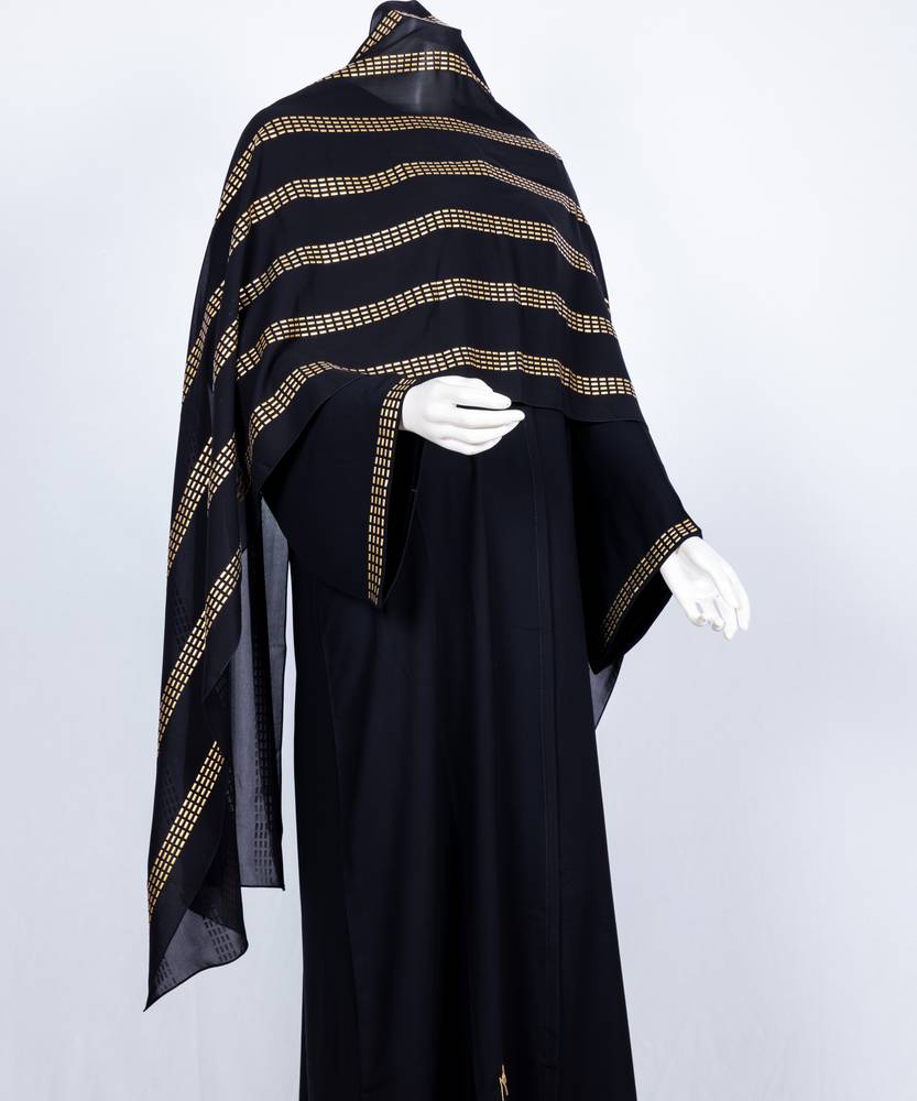 عباية مع طرحه موديل رقم  3608 (1)