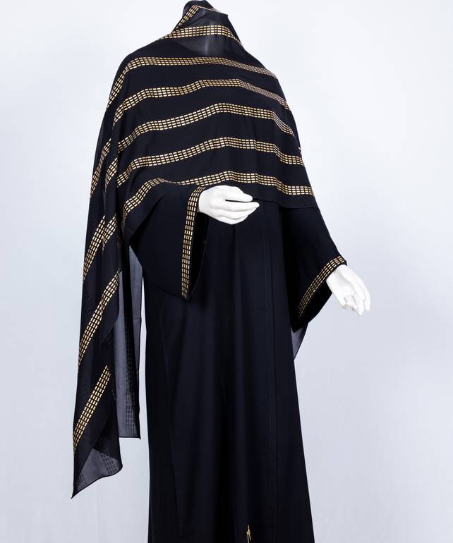 عباية مع طرحه موديل رقم  3608 (1)